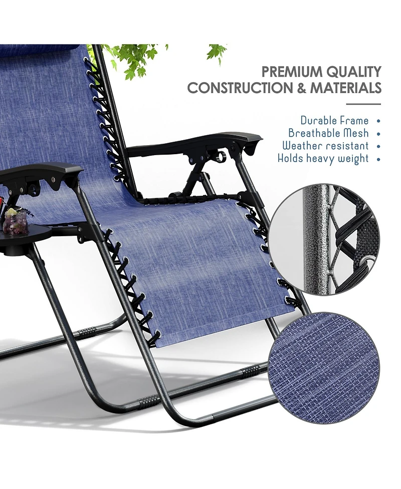 Outdoor Patio Zero Gravity Chair