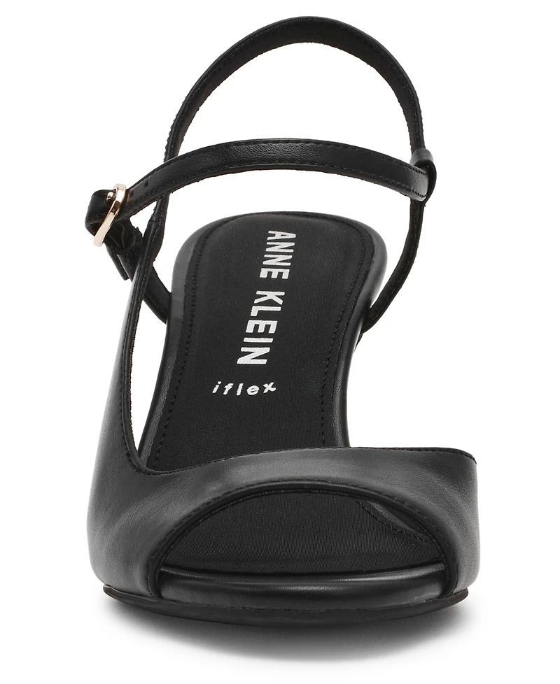 Anne Klein Women's Jessica Peep Toe Dress Sandals