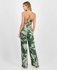 Guess Women's Yasmin Satin Jumpsuit