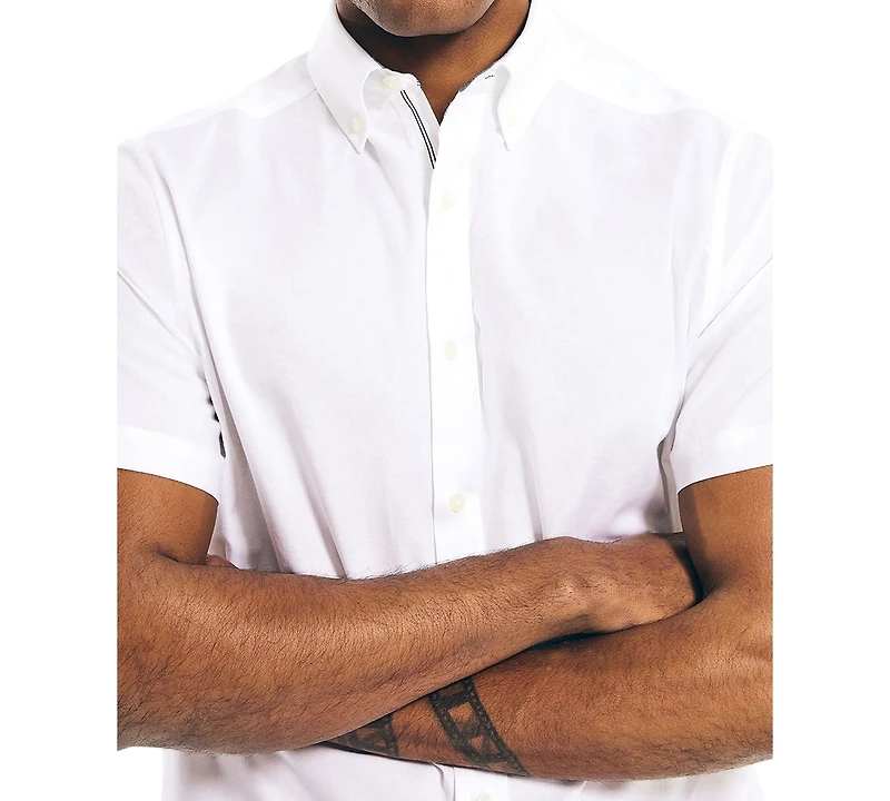 Nautica Men's Oxford Short-Sleeve Shirt