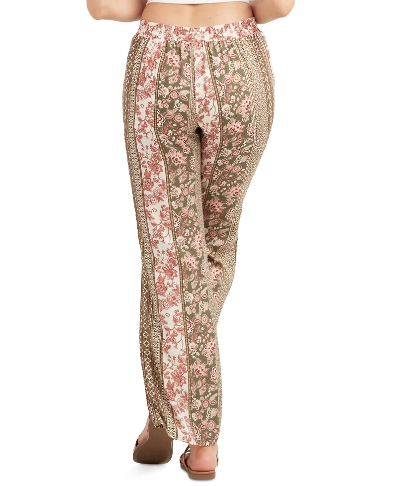 Bcx Juniors' Printed Pull-On Pants