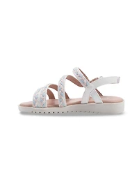 Kenneth Cole Reaction Little and Big Girls Lotus Rina Gladiator Sandals