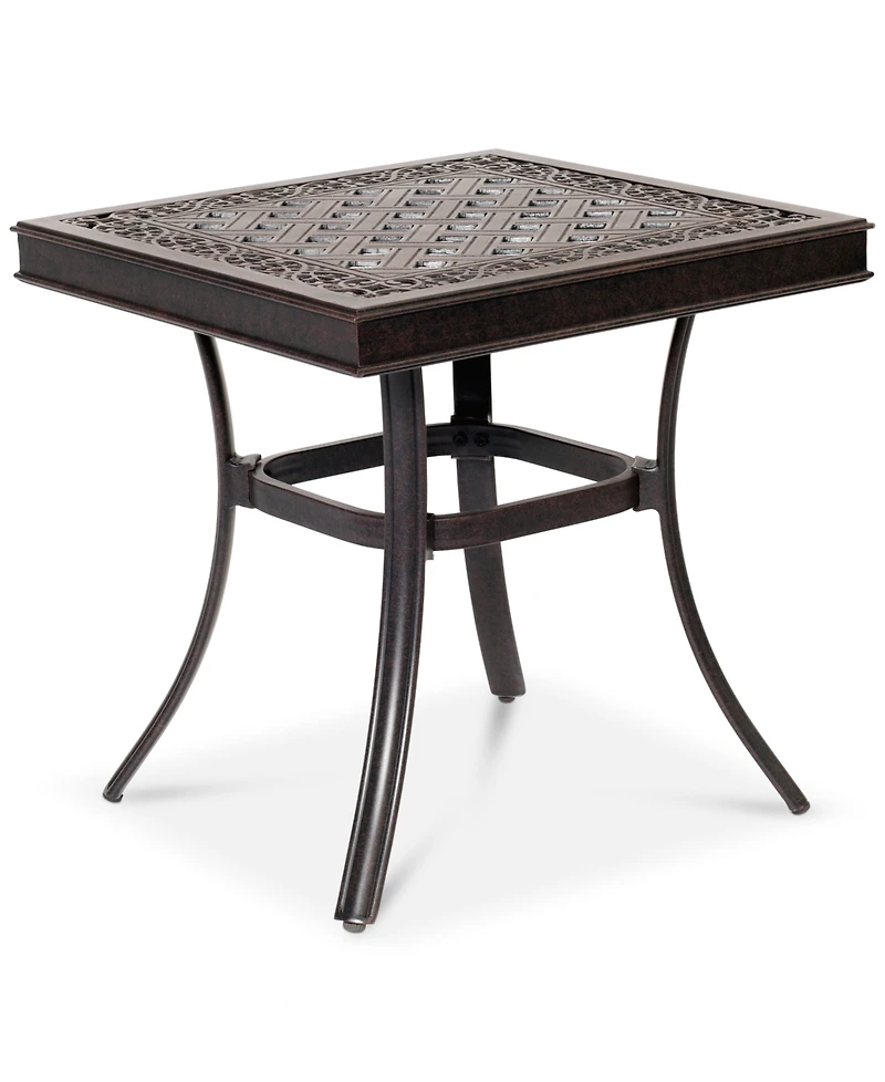 St Croix Cast Aluminum 22" Outdoor End Table, Created for Macy's