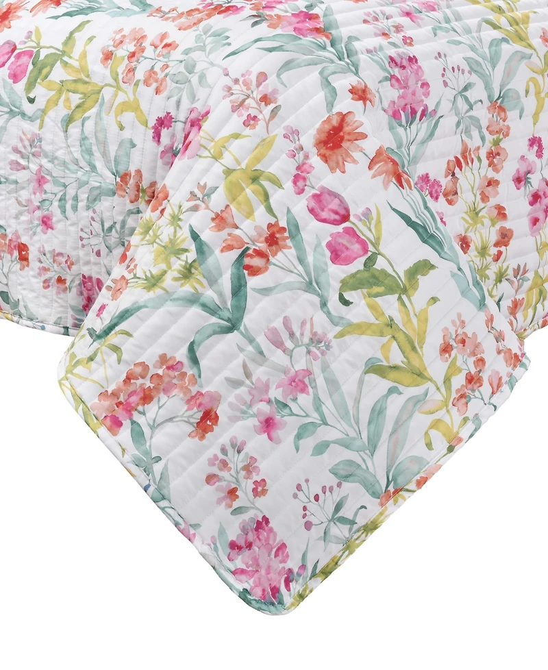 J by Queen Bold Tallulah 3-Pc. Quilt Set, King/California King