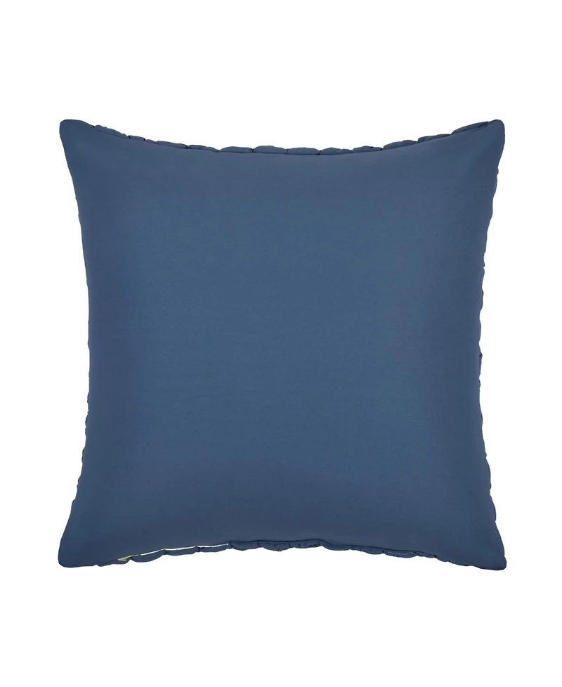 J by Queen Bold Cloud Puff Quilted Decorative Pillow, 20" x