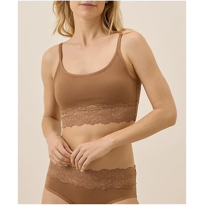 Pact Women's Lace Smooth Cup Bralette