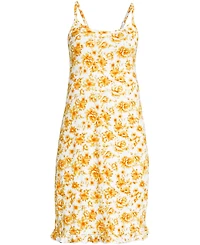 Lands' End Plus Cooling Knee Length Slip Nightgown