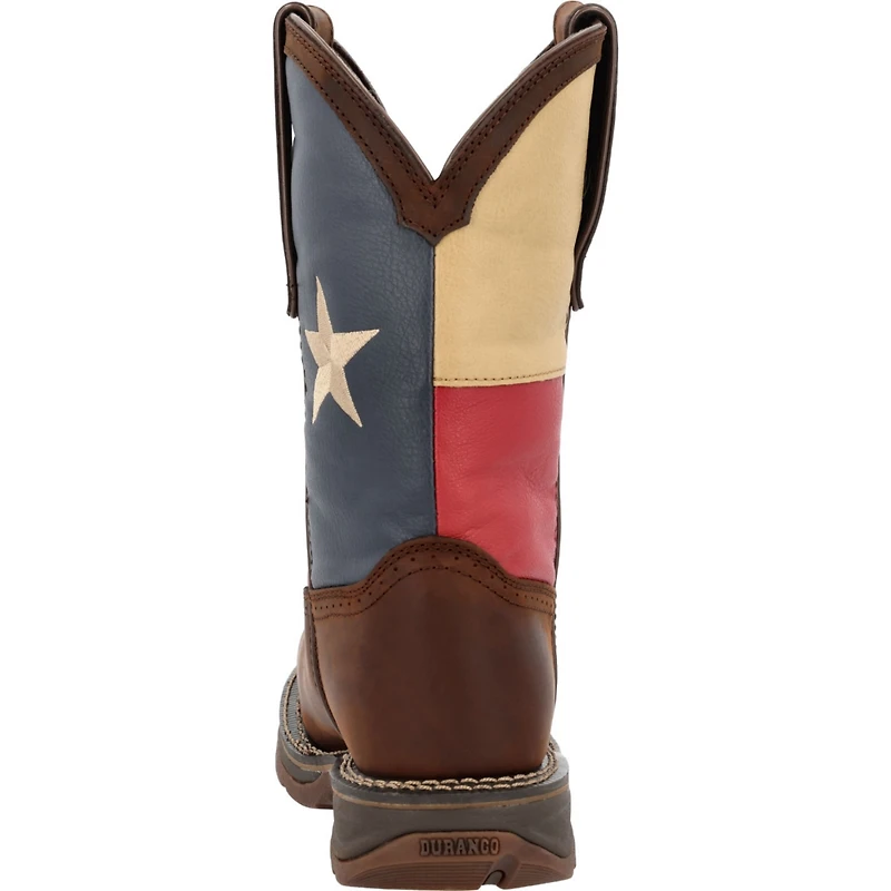Durango Men's Workin' Rebel Texas Flag Steel Toe Work Boot