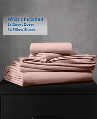 Nestl Ultra Soft Prewashed 3-Pc. Duvet Cover Set