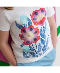 Mightly Kids Fair Trade Organic Cotton Graphic Short Sleeve T-Shirt