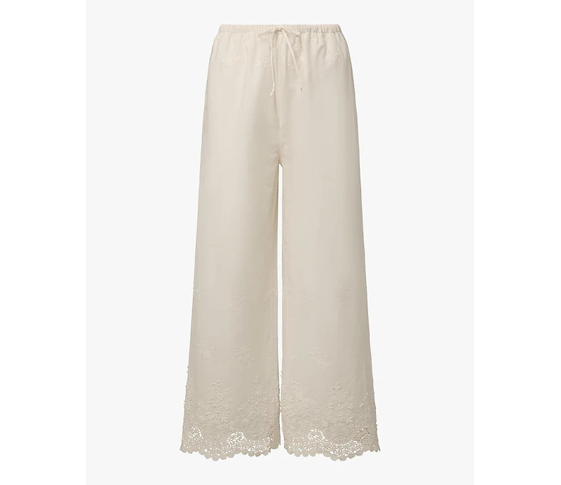 WeWoreWhat Women's Tie Waist Pant