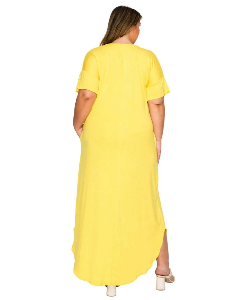 L I V D Plus Scarlett Maxi Pocket Dress