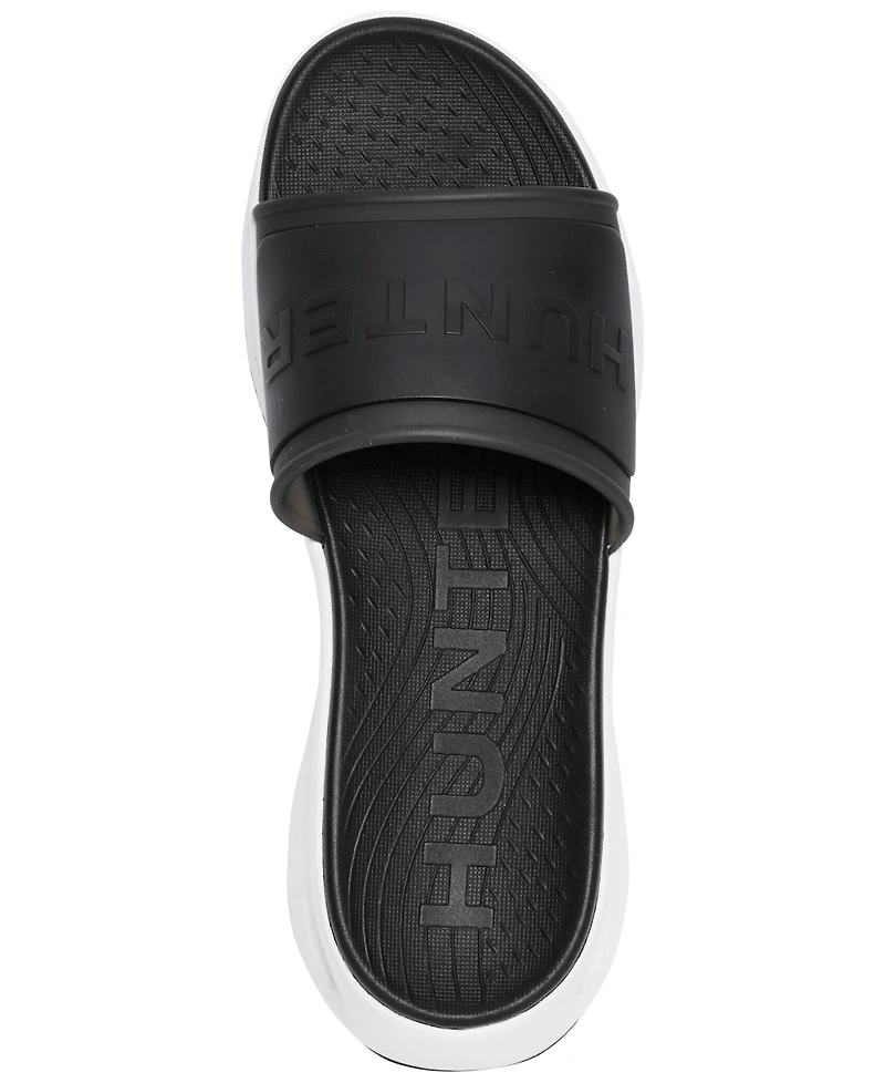 Hunter Women's Geneva Square-Toe Slip-On Casual Sandals from Finish Line