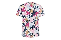 Olsen Women's Leaf Print T-Shirt