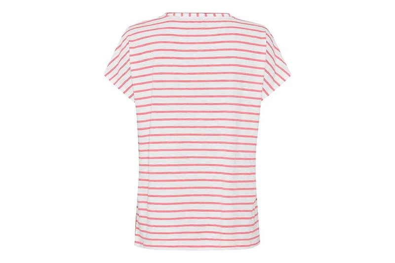 Olsen Women's Leaf Print T-Shirt
