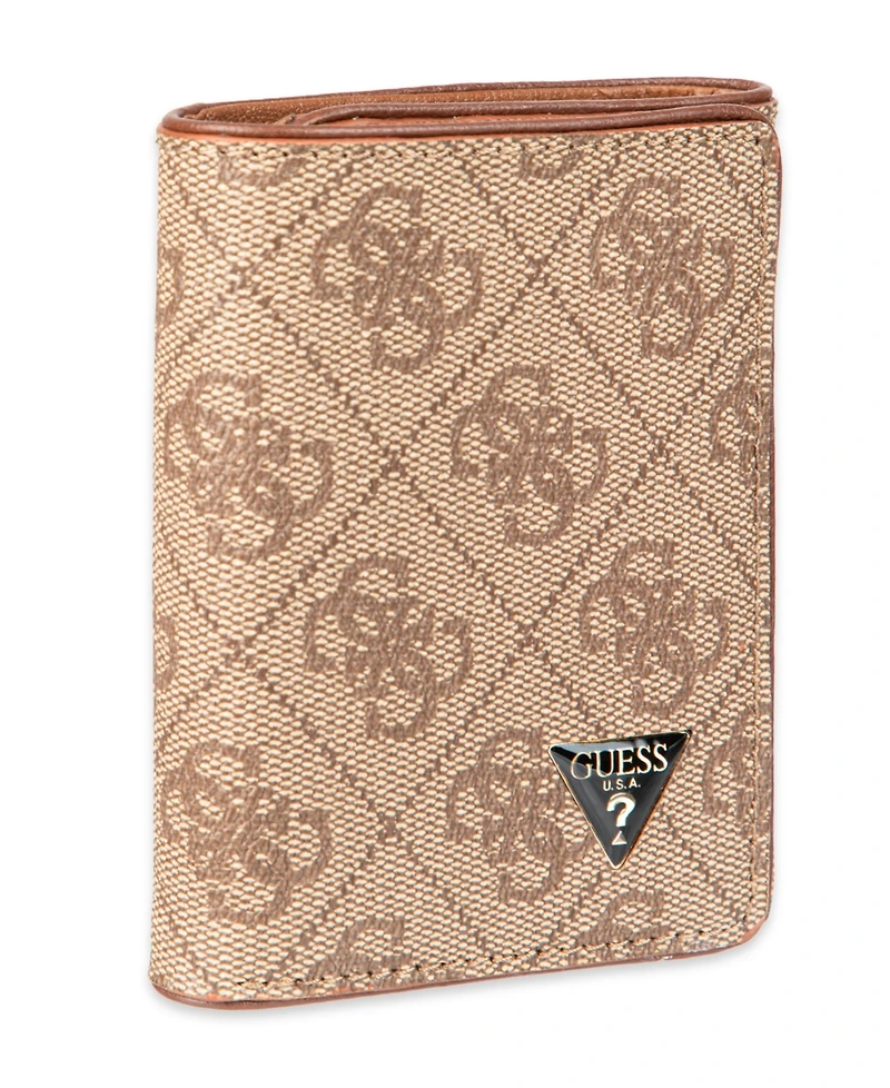 Guess Men's Rfid Quatro G Trifold Wallet