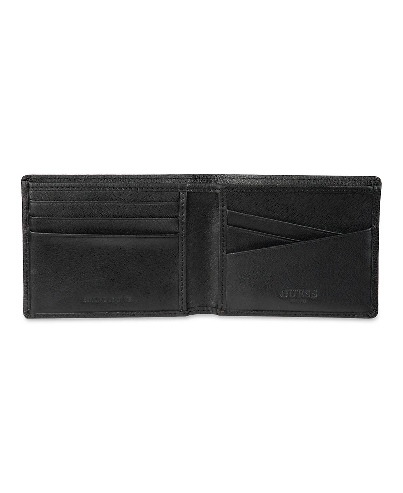 Guess Men's Rfid Tonal Slim Fold Wallet