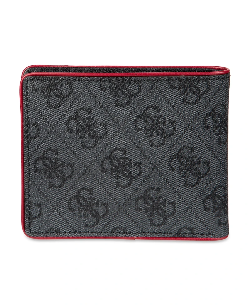 Guess Men's Rfid Quatro G Slim Fold Wallet