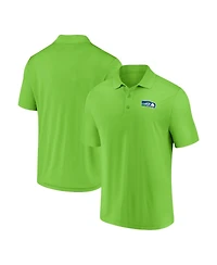 Fanatics Men's Neon Green Seattle Seahawks Component Polo Shirt