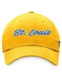 Fanatics Women's Gold St. Louis Blues Breakaway Adjustable Hat