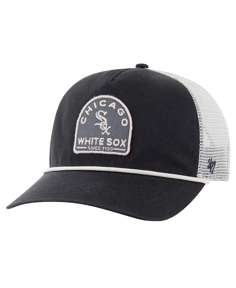 '47 Brand Men's Charcoal Chicago White Sox Cypress Trucker Hitch Adjustable Hat