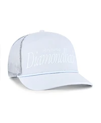 '47 Brand Men's Light Blue Arizona Diamondbacks Foundation Script Hitch Adjustable Trucker Hat