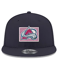 New Era Men's Navy Colorado Avalanche State Pride 9FIFTY Snapback Hat