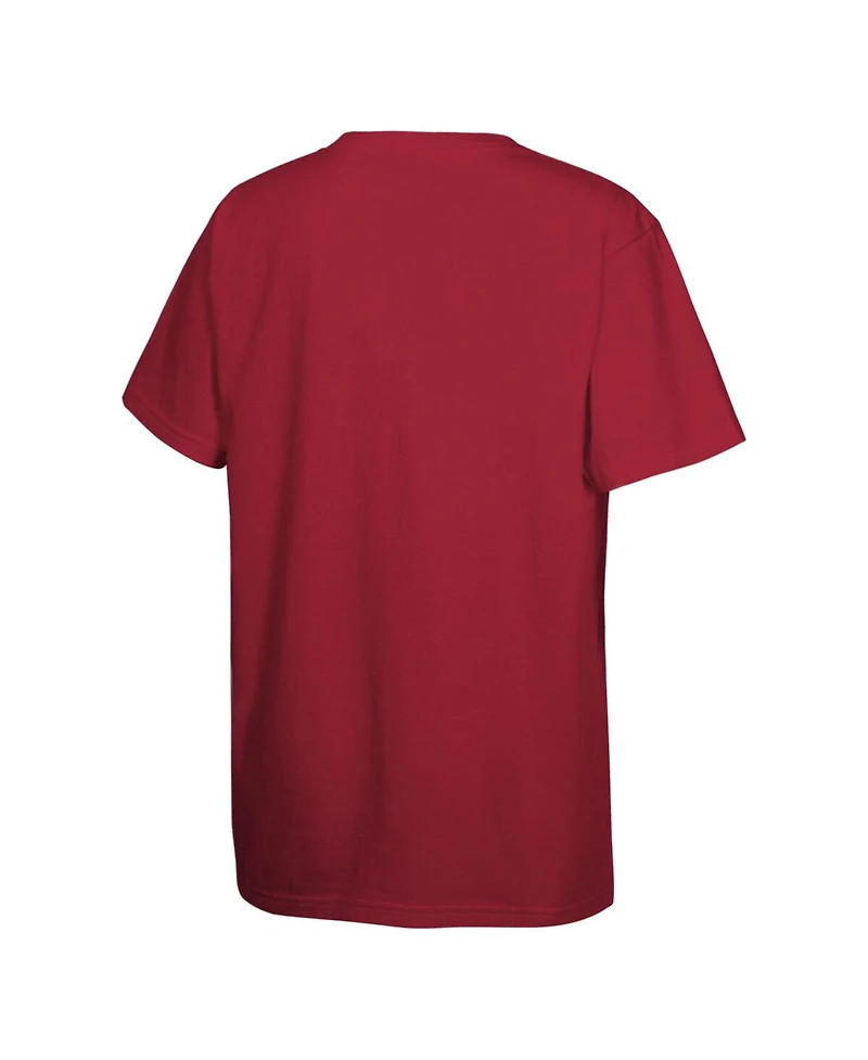 Mitchell & Ness Big Boys and Girls Wine Cleveland Cavaliers 2025 Nba Playoffs Retro Monumental T-Shirt