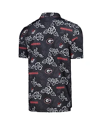 Reyn Spooner Men's Black Georgia Bulldogs Performance Polo Shirt