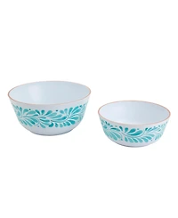 Infuse Melamine Serving Bowls, Set of 2