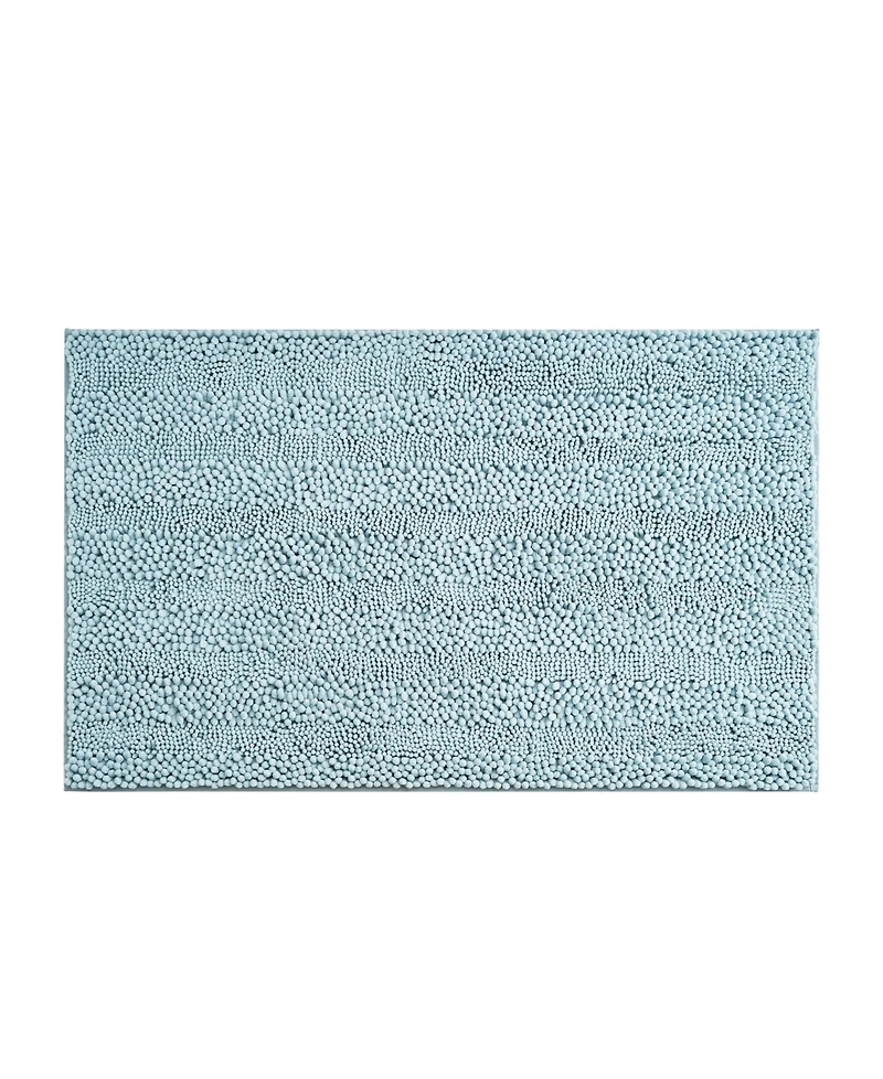 Laura Ashley Astor Chenille Bath Mat, 27" x 45"