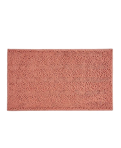 Laura Ashley Astor Chenille Bath Mat, 27" x 45"