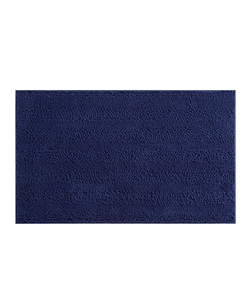Laura Ashley Astor Chenille Bath Mat, 27" x 45"