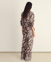 Mango Women's Printed Cotton Pants