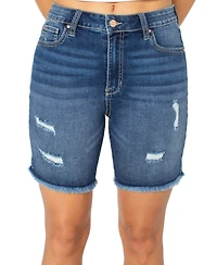 Celebrity Pink Juniors' High-Rise Bermuda Shorts