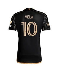 Adidas Men's Carlos Vela Black Lafc 2024 Primary Authentic Player Jersey