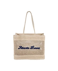 Logo Brands Atlanta Braves Coastal Tote Bag