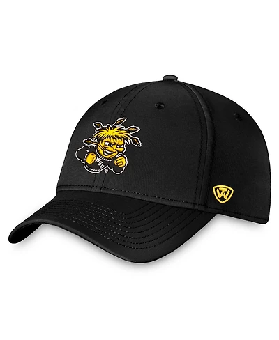 Top of the World Men's Black Wichita State Shockers Reflex 2.0 Logo Flex Hat