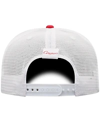 Top of the World Men's Red/White Houston Cougars Victory Baseline Adjustable Trucker Hat