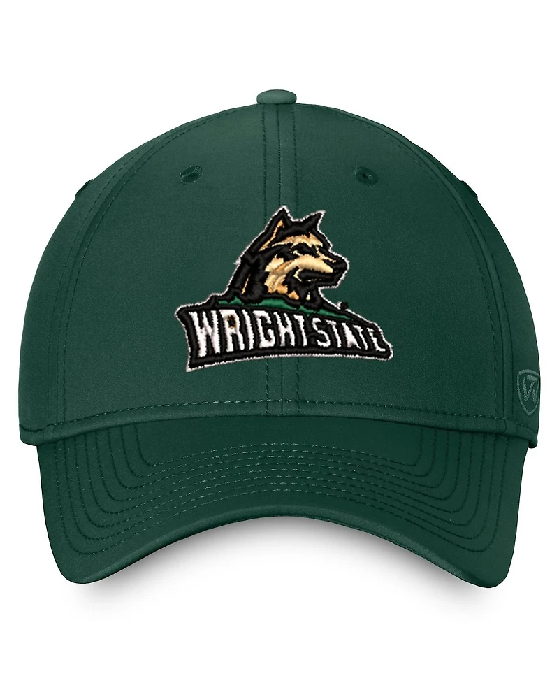 Top of the World Men's Green Wright State Raiders Reflex Performance Flex Hat