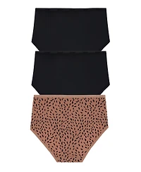 Dkny Women's Micro Brief Underwear 3 Pack