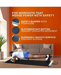 Lifepro Slide Board Exercise Mat with Booties