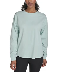 Calvin Klein Performance Women's Long-Sleeve Crewneck T-Shirt