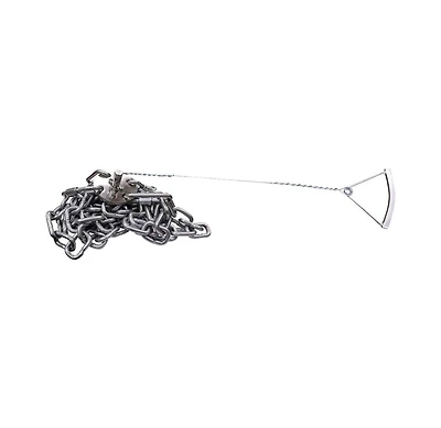 Amber Sports Chain Hammer 3.05kg for Hammer Throw, Galvanized Iron for Durability, Soft-Landing Training Hammer with High-Speed Motion Swivel, Hammer