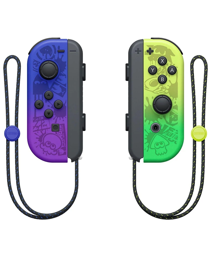 Nintendo Switch Oled Console Splatoon 3 Special Edition with MightySkins Console and Controller Skin Voucher