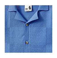 Cotton On Boys Knitted Short Sleeve Shirt