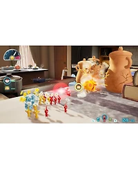 Nintendo Switch Neon Red & Blue Oled Console with Pikmin 4, Nintendo $20 eShop Gift Card, MightySkins Console and Controller Skin Voucher