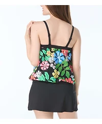 Beach House Women's Swim Darcy Blouson Tankini Top