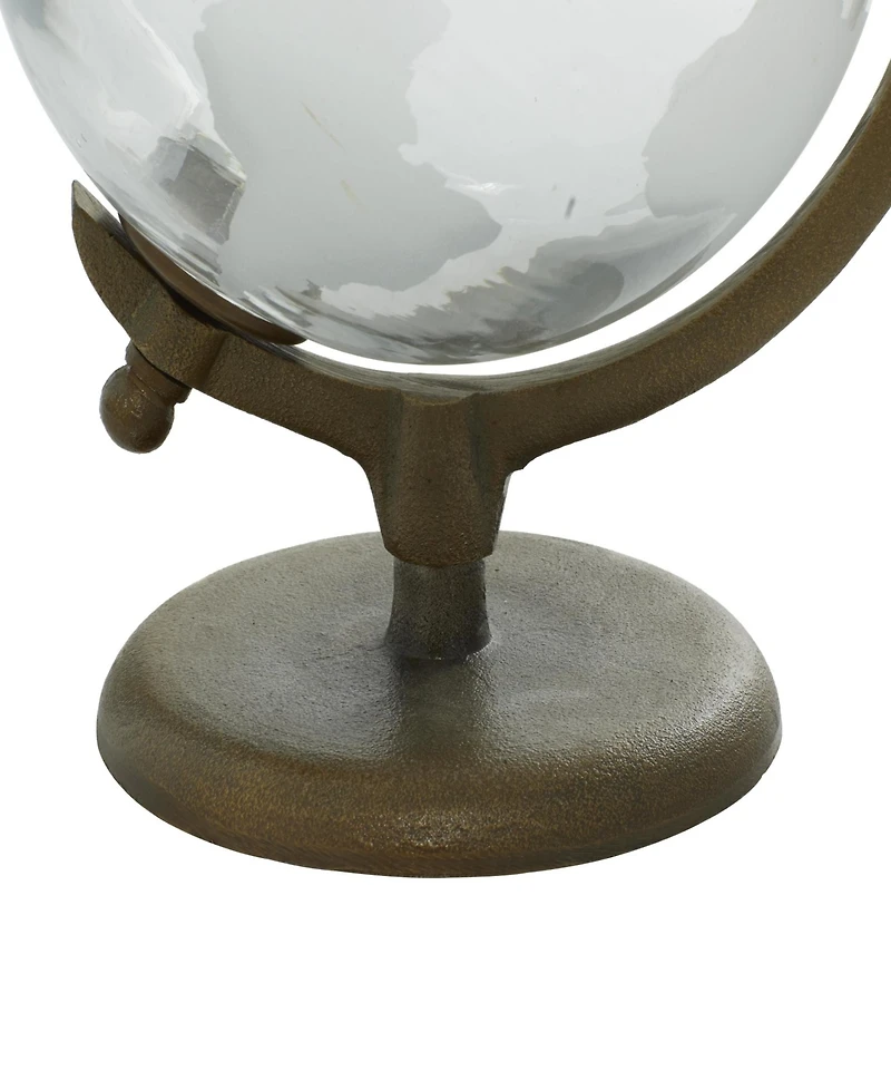 Rosemary Lane Traditional Metal Globe, 12"