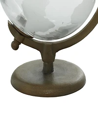 Rosemary Lane Traditional Metal Globe, 12"